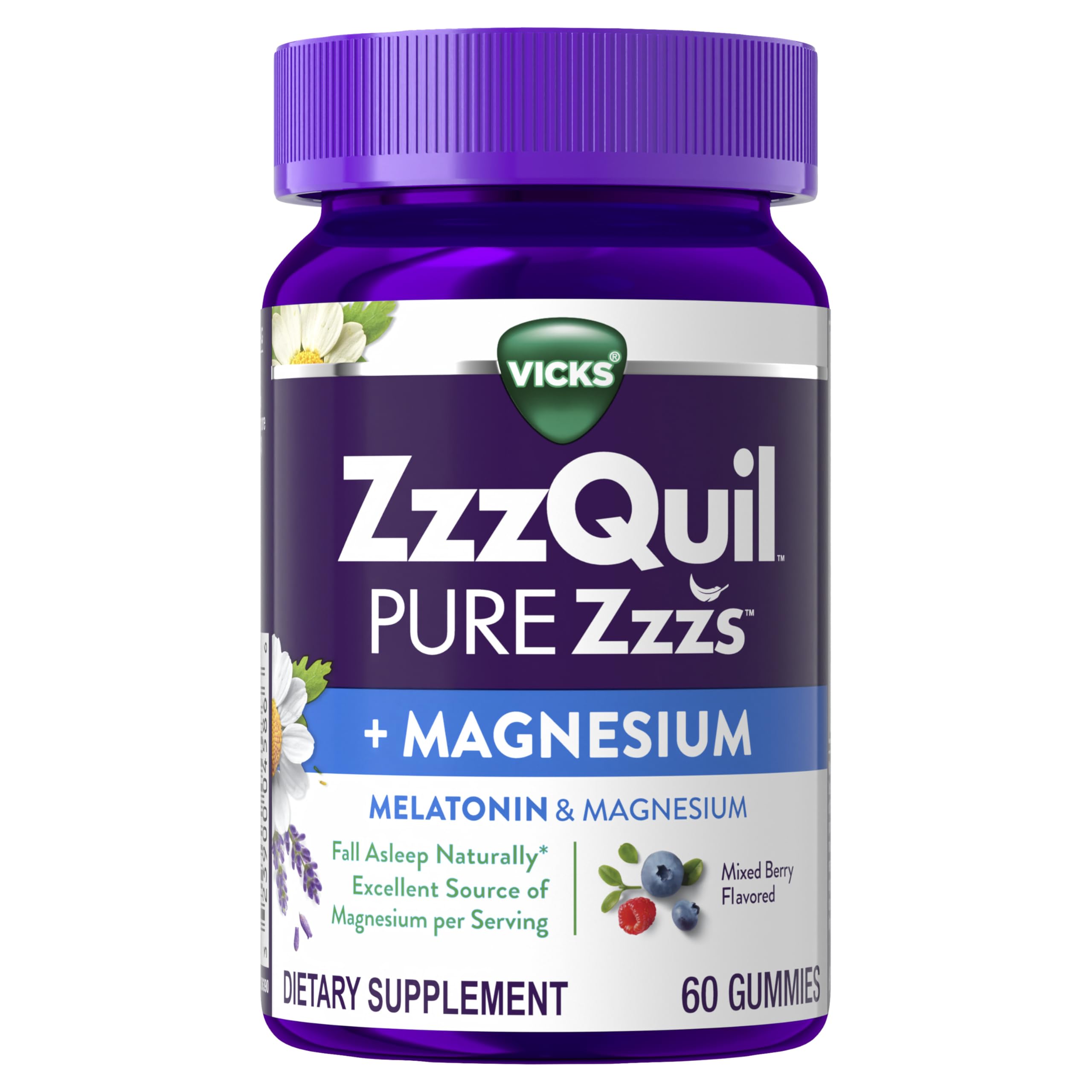 Vicks ZzzQuil gummies in a lifestyle setting