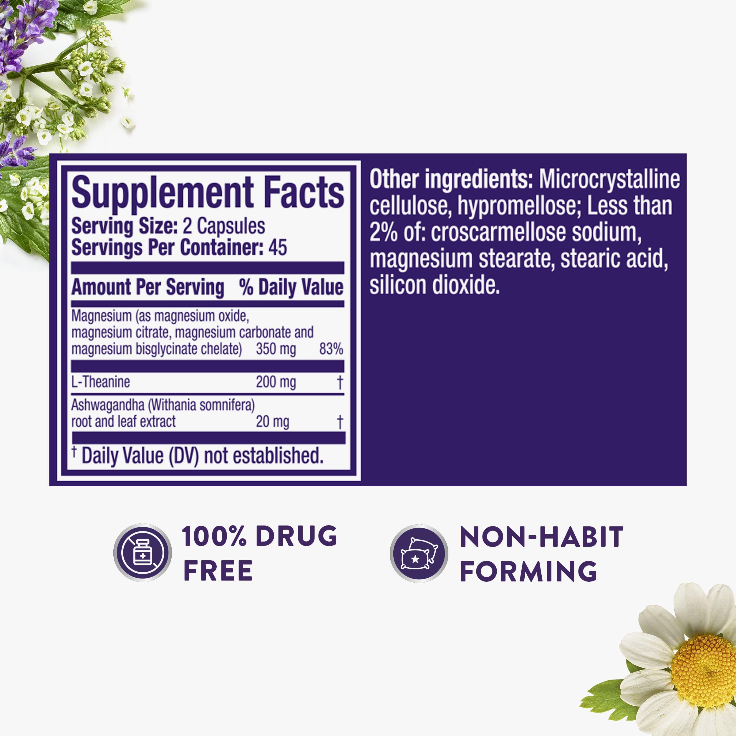 Vicks ZzzQuil PURE Zzzs +Magnesium Capsules close-up of capsules