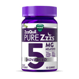 Vicks ZzzQuil PURE Zzzs Melatonin Gummies 5mg front view