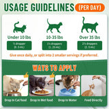 VICSOM L-Lysine for Cats 132g packaging details