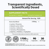 Vicwell Amino Acid Supplement with a measuring scoop