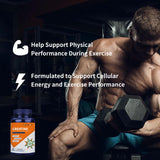 Vicwell Creatine Monohydrate Capsules with bottle label details