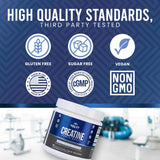 Vida Fit Creatine Monohydrate 150g side view packaging