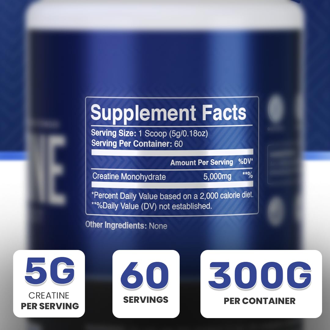 Vida Fit Creatine Monohydrate Powder 150g packaging