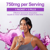 Vida Lifescience Liposomal Glutathione 750mg nutritional information