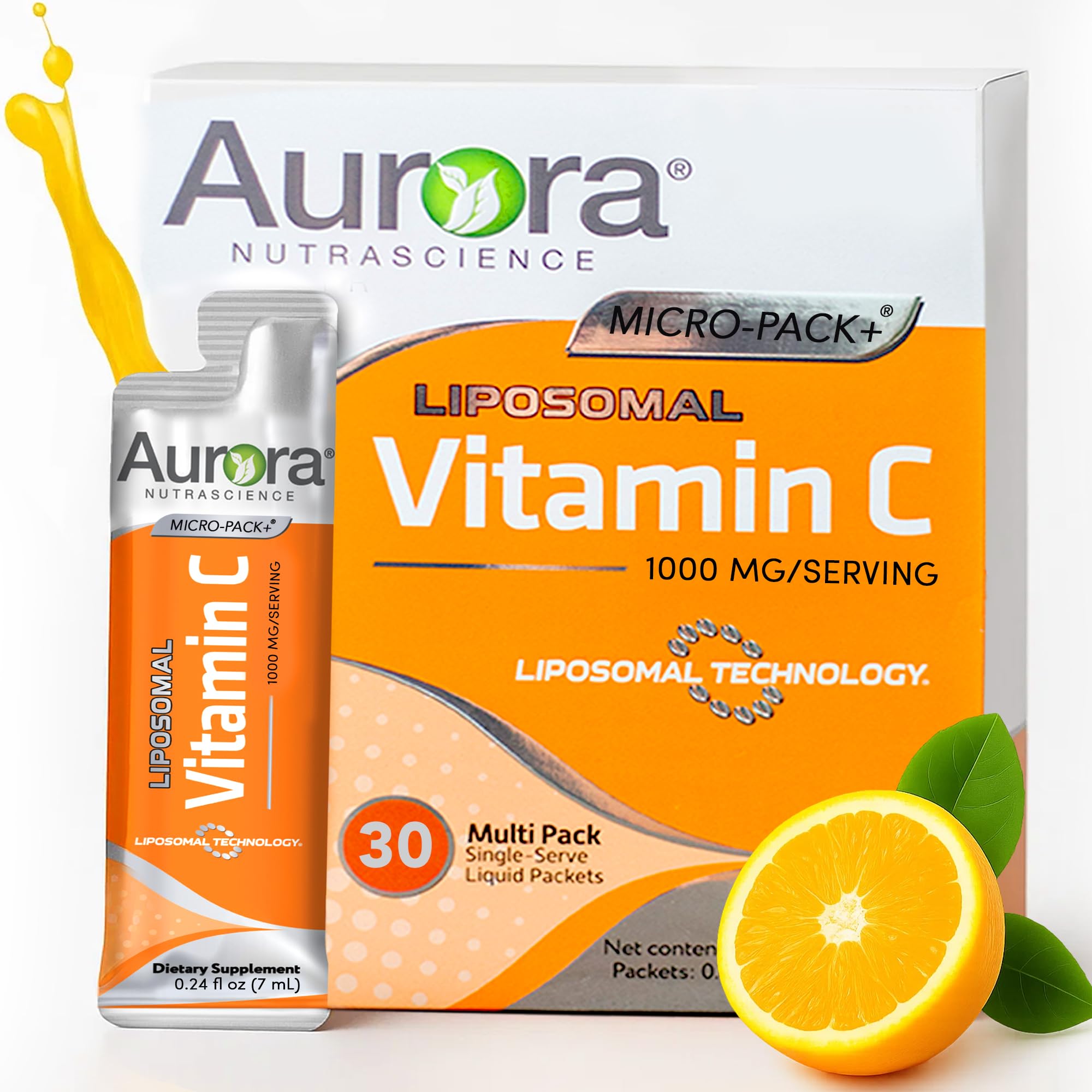 Vida Lifescience Liposomal Vitamin C 1000mg sachets front view