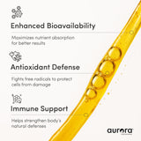 Vida Lifescience Liposomal Vitamin C 3000mg sachets on a table
