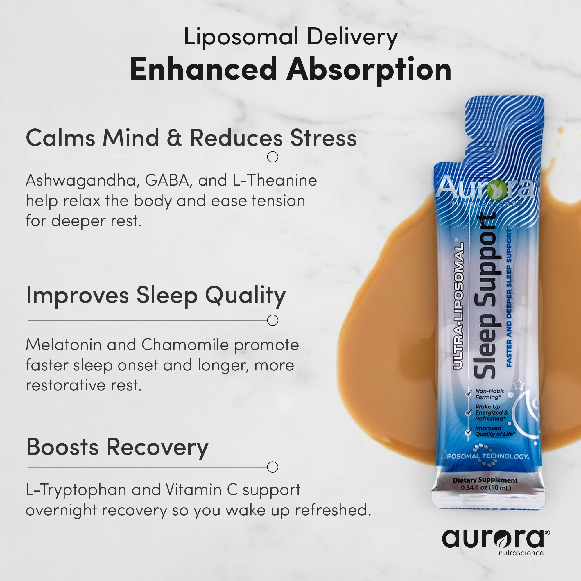 Vida Lifescience Ultra-Liposomal product with ingredients on display
