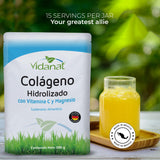 Vidanat Collagen Powder 300g with measuring scoop