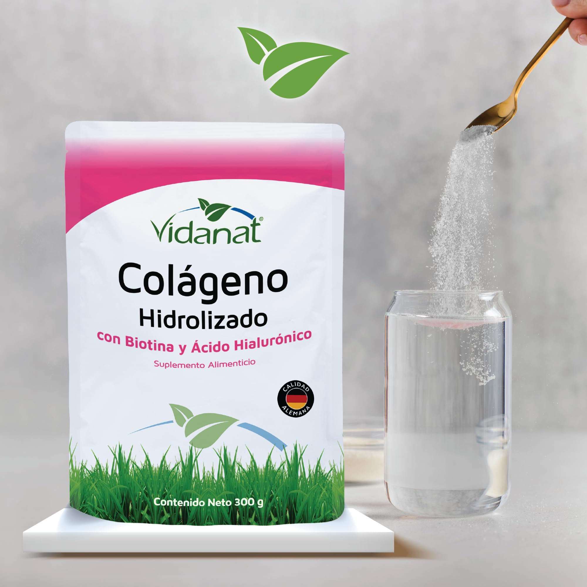 Vidanat Collagen Supplement 300g packaging