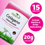 Vidanat Collagen Supplement 300g side view