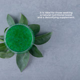 Vidanat Liquid Chlorophyll bottle with fresh mint leaves