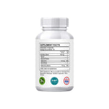 VIDAPLEXTRA Bio Brain Cognitive Supplement side view with ingredients