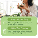 VIDAPURA Mighty Maca Mango superfood drink mixed in a glass