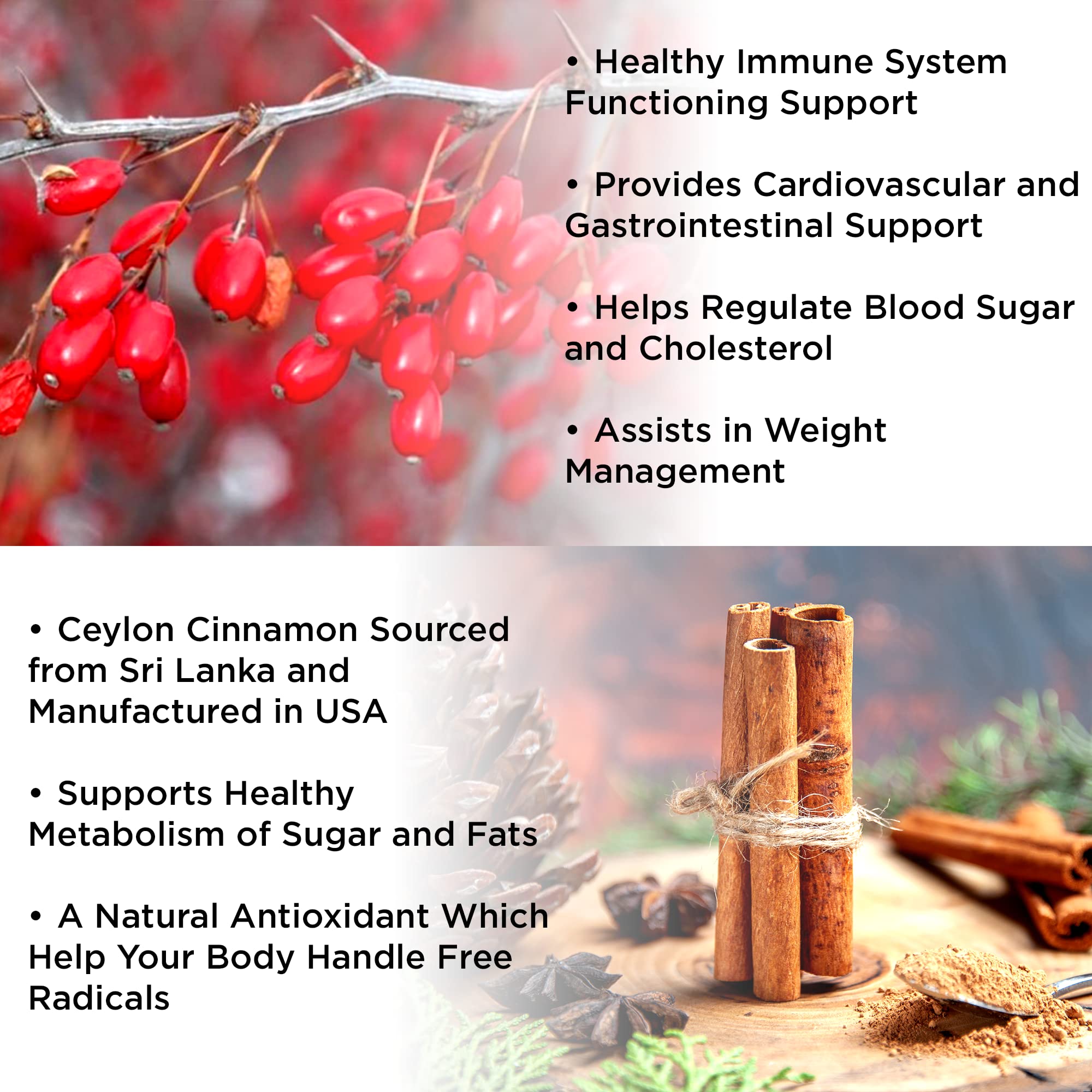 VIDAVITE Berberine Plus Ceylon Cinnamon Gummies with a measuring spoon