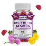 VIDAVITE Milk Thistle Gummies front view with packaging