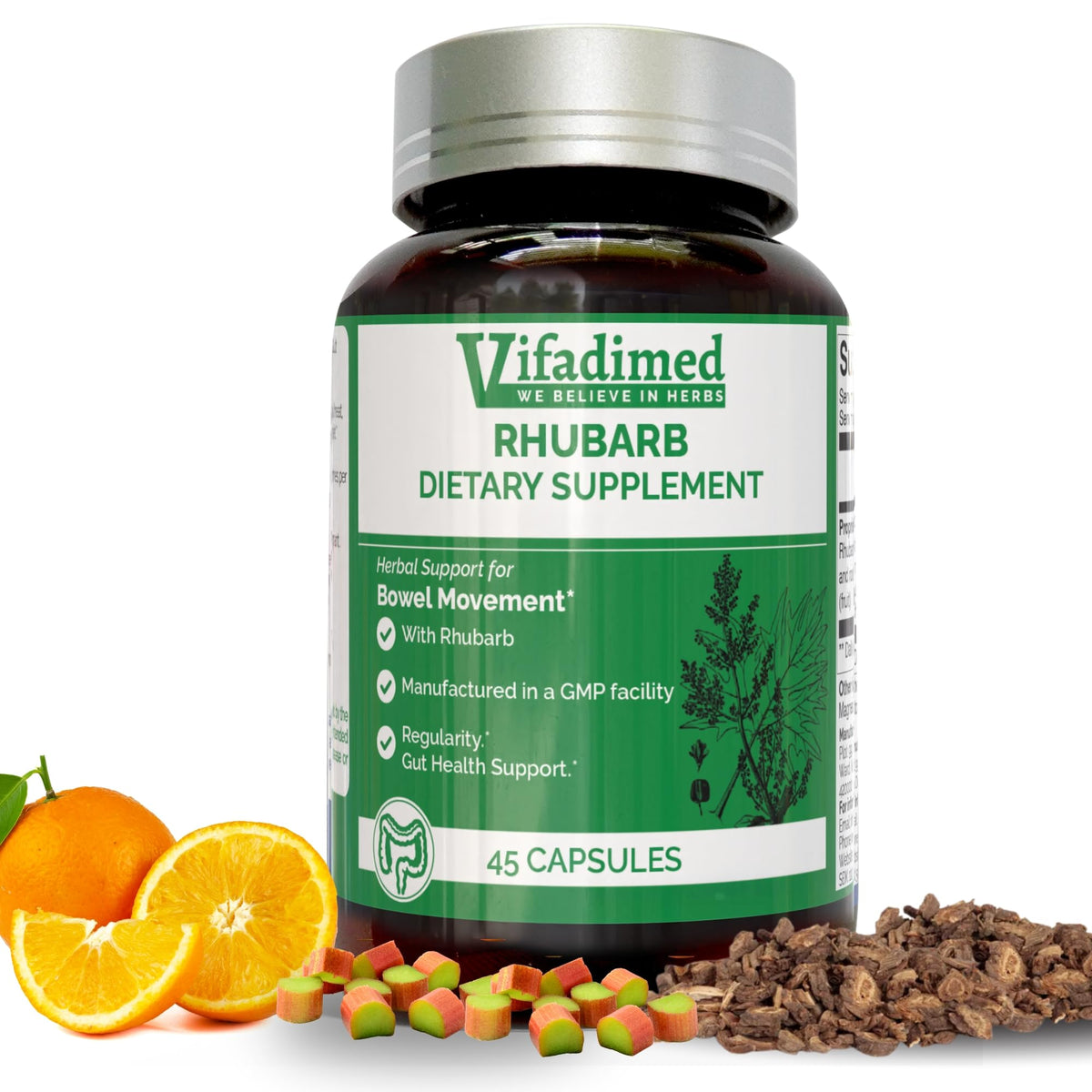 VIFADIMED Blended Vitamin & Mineral Supplement 30 Capsules front view