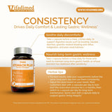 VIFADIMED Stomach Plus Herbal Supplement capsules close-up