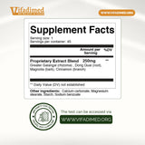 VIFADIMED Stomach Plus Herbal Supplement in a lifestyle setting