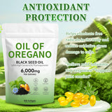 vifdusi Oregano Oil Softgels side view showing softgel size