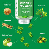 VIFSSG Sea Moss Gummies packaging showing ingredients