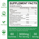 VIFSSG Sea Moss Gummies with Bladderwrack and Burdock Root details