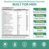 Vigorintha Men's Multivitamin Gummies bottle side view