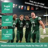Vigorintha Men's Multivitamin Gummies ingredients list on packaging