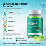 Vigorintha Omega-3 supplement back view of packaging
