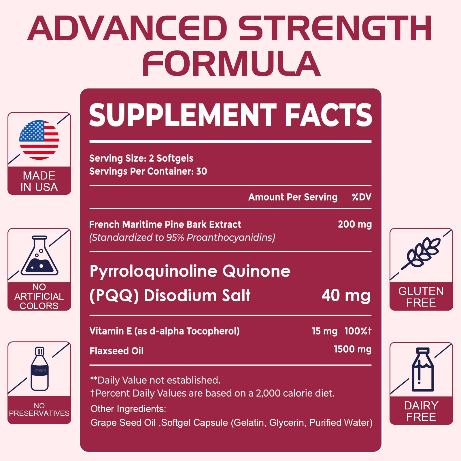 Vigorizar French Maritime Pine Bark Extract softgels in a natural setting