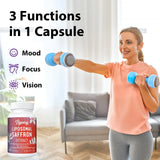 Vigorizar Saffron Extract Capsules 88.5 mg side view