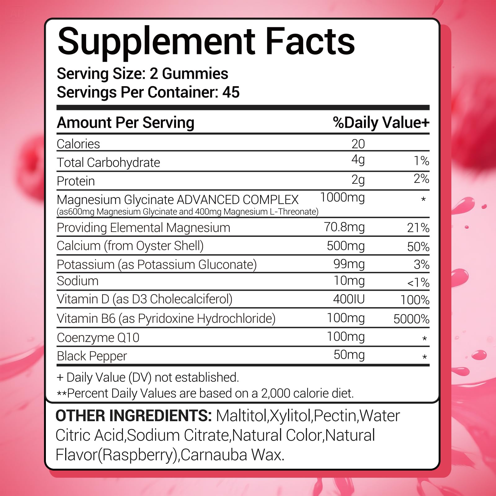 VIKAPER Magnesium Complex Gummies 1000mg lifestyle scene