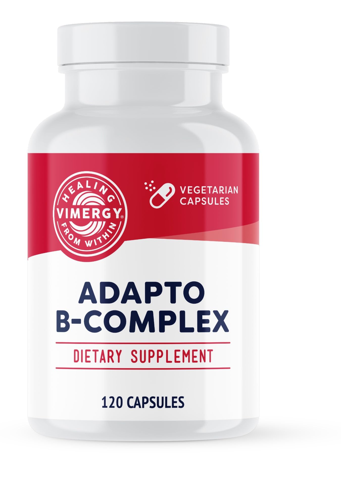 Vimergy Adapto-B Complex 8 Active B Vitamins front view