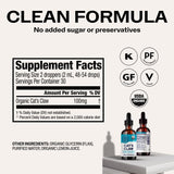 Vimergy Cat's Claw Liquid Supplement ingredients list