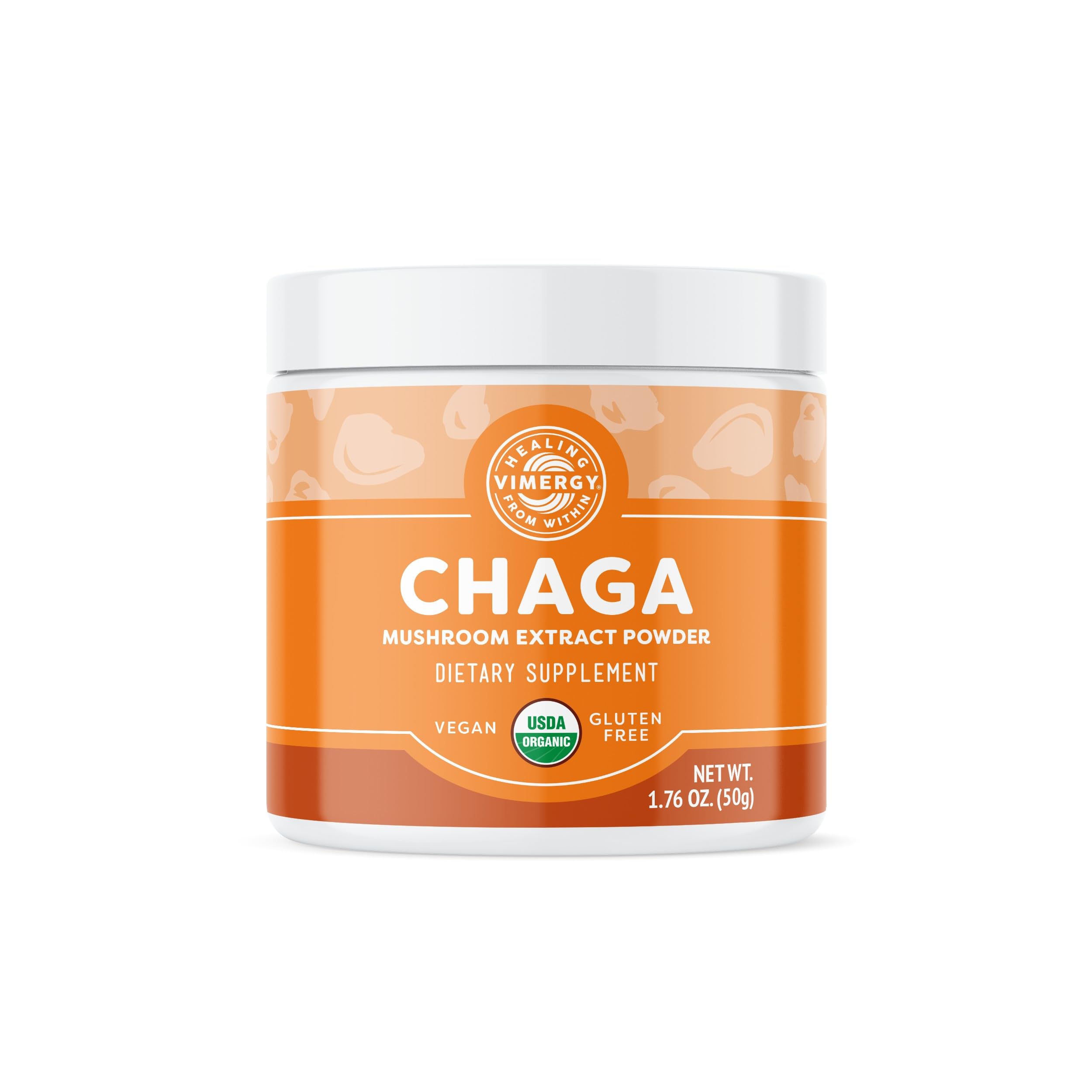Vimergy Chaga Mushroom Powder 50g front view