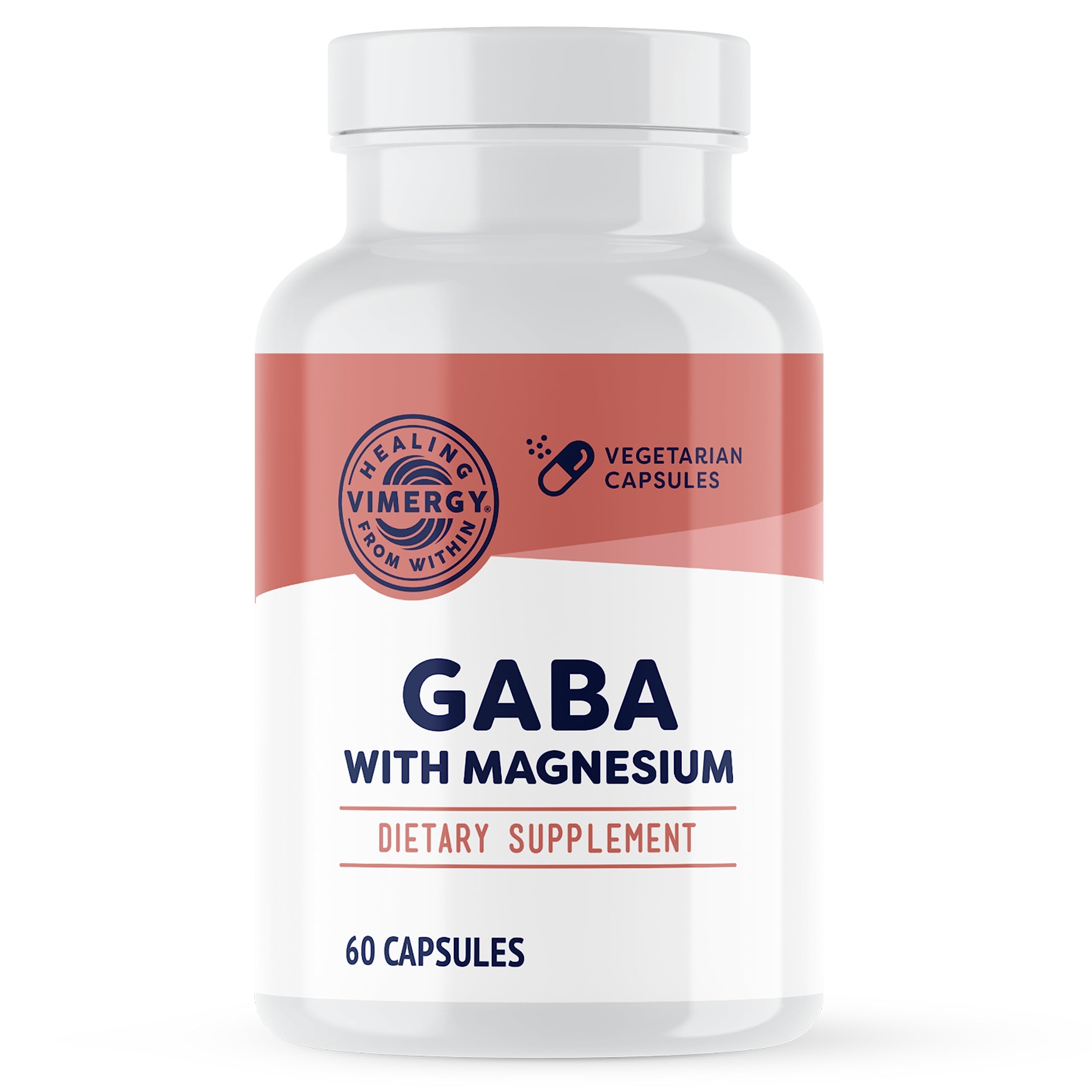 Vimergy GABA with Magnesium Capsules front view