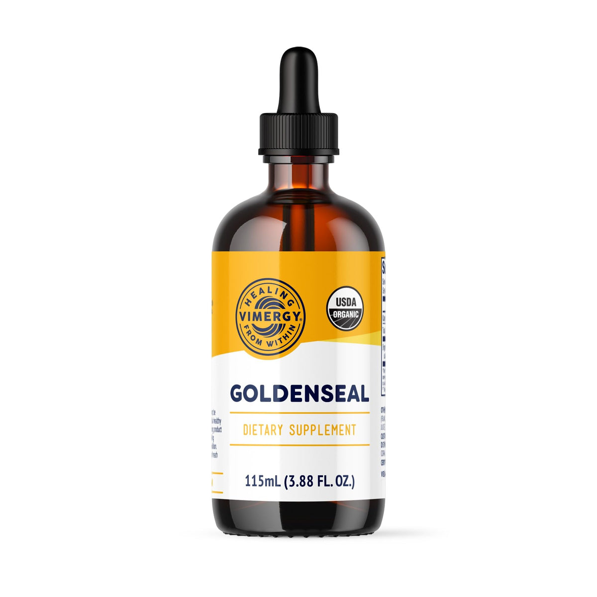 Vimergy Goldenseal Liquid Extract bottle front view