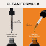 Vimergy Goldenseal Liquid Extract with fresh lemon