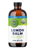 Vimergy Lemon Balm Organic Tincture front view with label