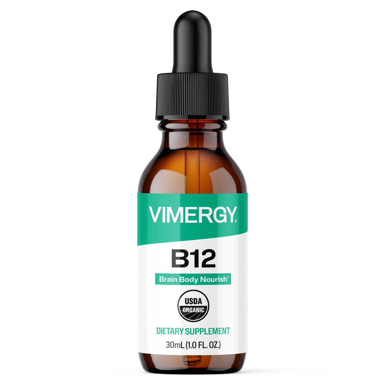 Vimergy Liquid B12 Drops 110g front view
