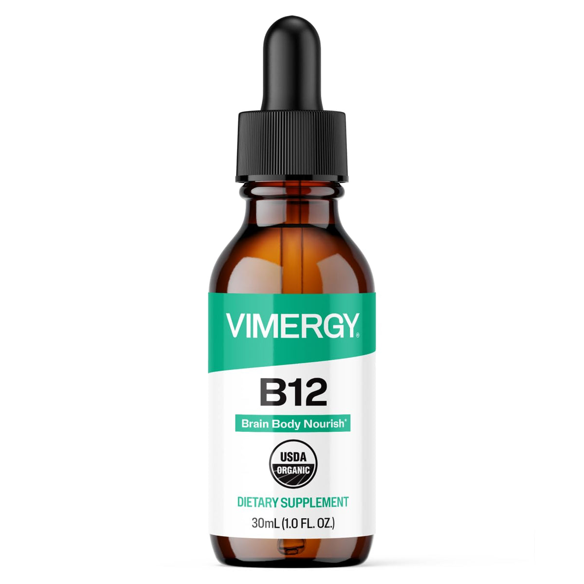 Vimergy Liquid B12 Drops 110g front view
