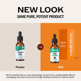 Vimergy Liquid B12 Drops on a wooden table
