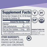 Vimergy Liquid Zinc Drops 150g packaging