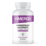 Vimergy Magnesium Glycinate 180 capsules front view