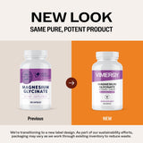 Vimergy Magnesium Glycinate bottle side view