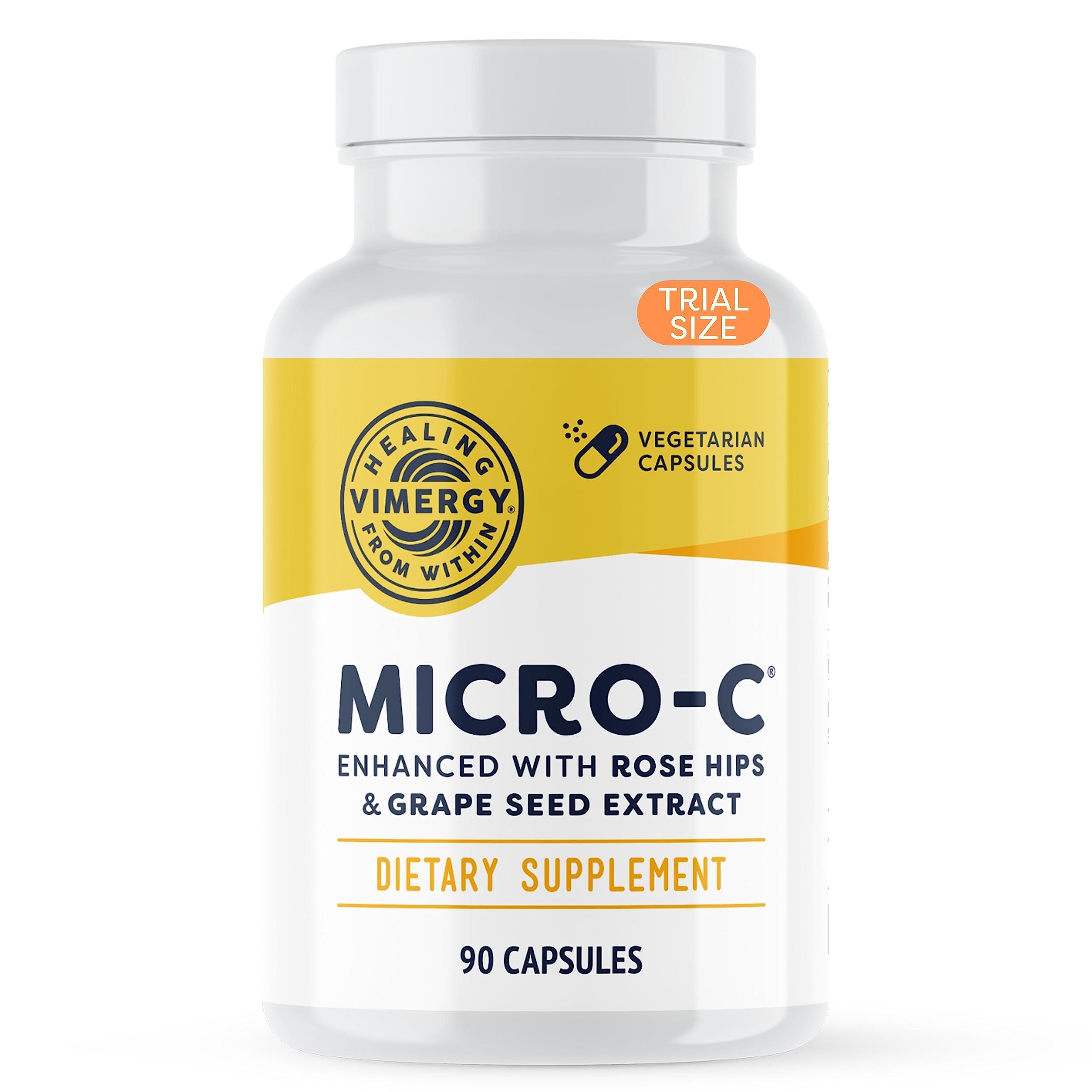 Vimergy Micro-C Capsules 120 count bottle front view