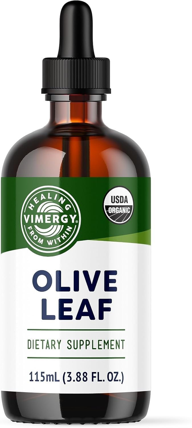 Vimergy Olive Leaf Liquid Extract 290g front view