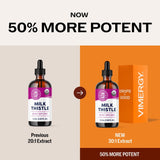 Vimergy Organic Liquid Milk Thistle 110mg packaging details