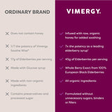 Vimergy Soothe Wise Elderberry Syrup 280g with raw honey