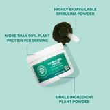 Vimergy Spirulina Powder mixed in a smoothie